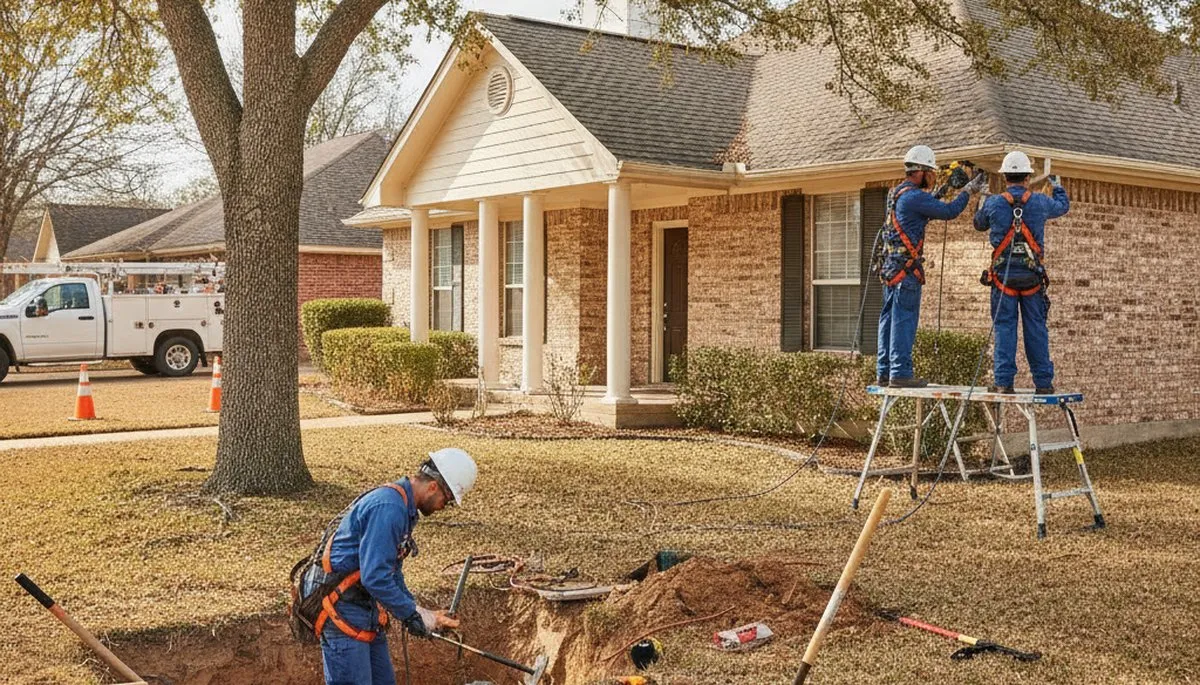 Houston TX emergency plumber providing plumbing repair service for homes and businesses