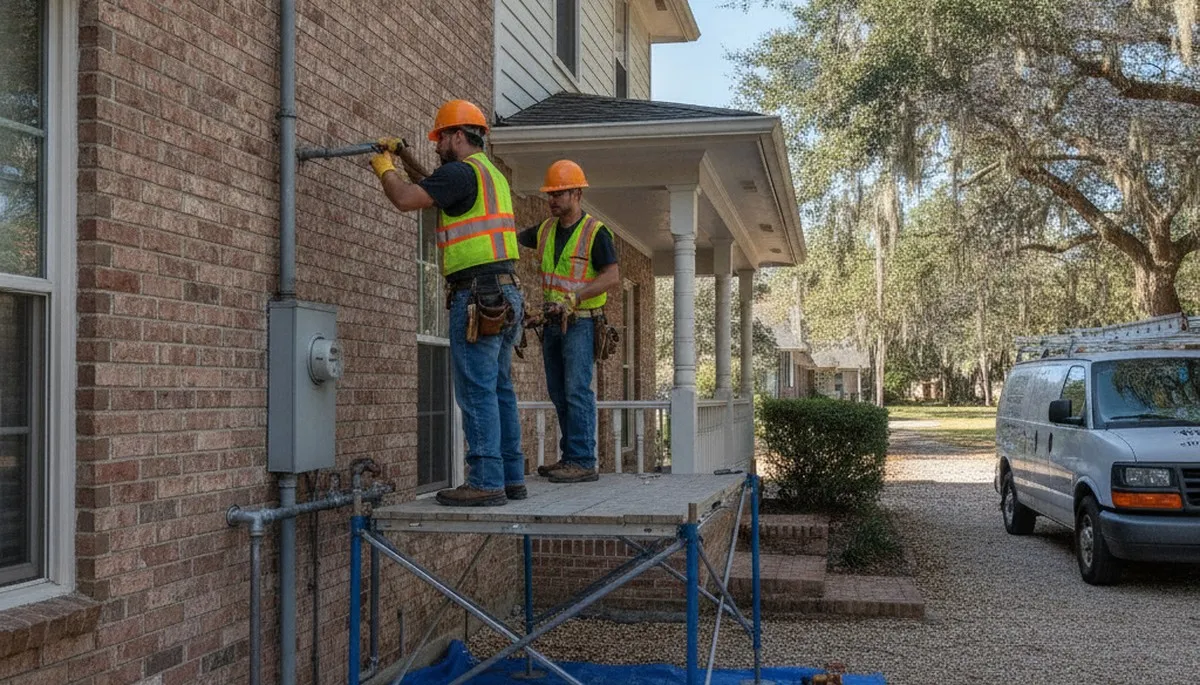 Houston, TX emergency plumber providing fast plumbing repair service for homes and businesses