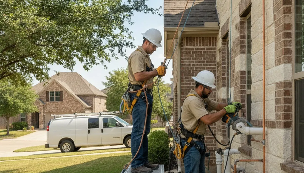 Houston TX emergency plumber for fast leak, clog, and pipe repair service